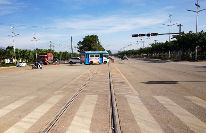 應(yīng)用于云南蒙自有軌電車項(xiàng)目